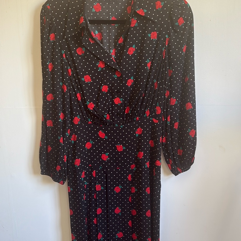 Women’s long sleeve midi dress. Size XXS